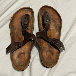 Birkenstocks - very well loved 😬